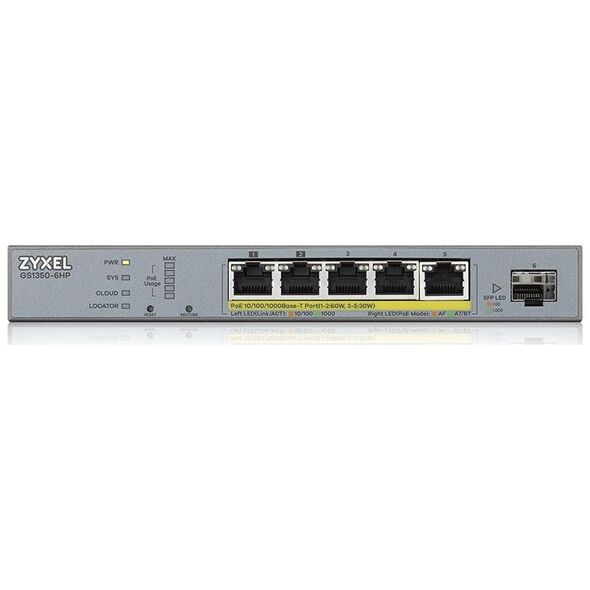 Switch ZyXEL GS1350 (GS1350-6HP-EU0101F)