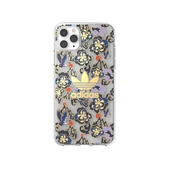 Adidas Adidas OR Clear Case CNY AOP iPhone 11 Pro Max złoty/gold