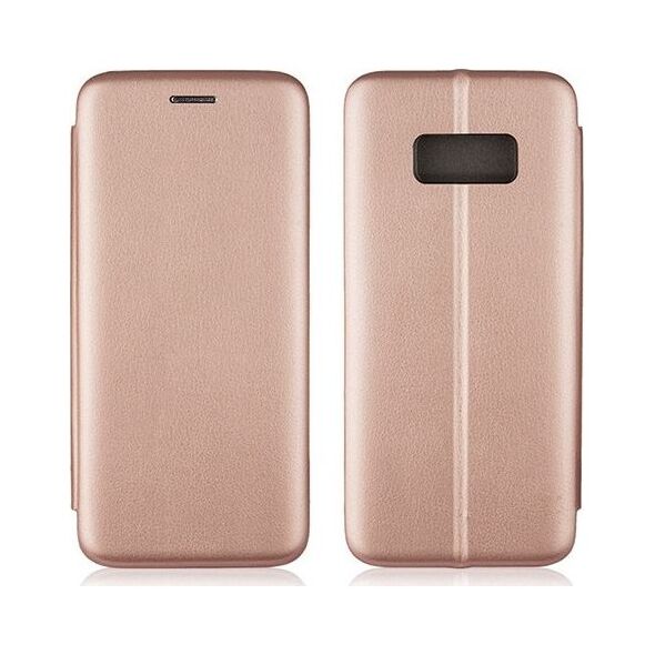 Etui Book Magnetic Samsung S20 Ultra G988 różowo-złoty/rosegold