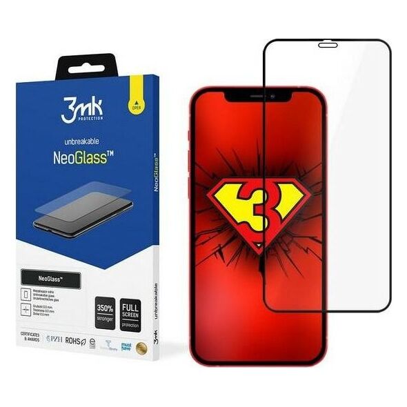 3MK 3MK NeoGlass iPhone 12 Mini 5,4" czarny /black