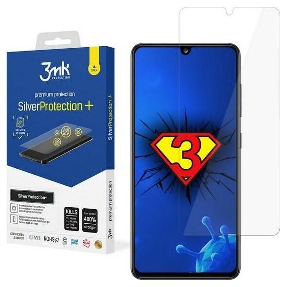 3MK 3MK Silver Protect+ Sam A415 A41 Folia Antymikrobowa montowana na mokro