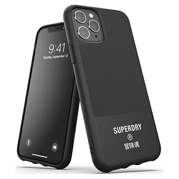 Dr Nona SuperDry Moulded Canvas iPhone 11 Pro Ma x Case czarny/black 41550