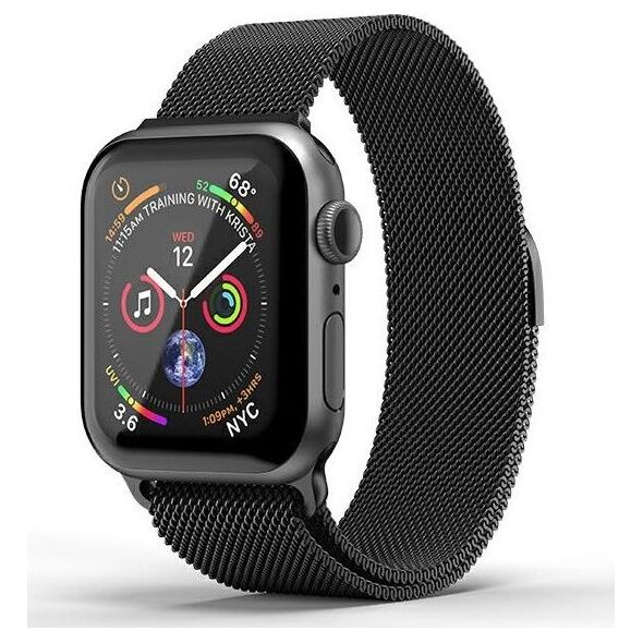 Superdry SuperDry Watchband Apple Watch 38/40mm Chainmail czarny/black 41681
