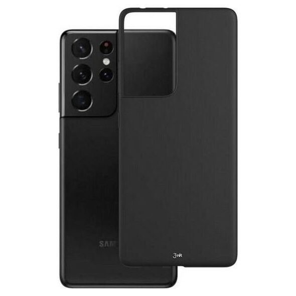 3MK 3MK Matt Case Samsung G998 S21 Ultra czarny/black