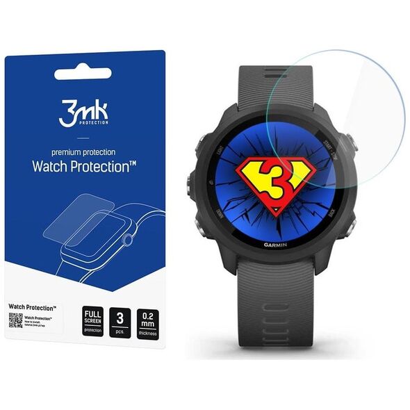 3MK 3x SZKŁO HYBRYDOWE DO GARMIN FORERUNNER 245