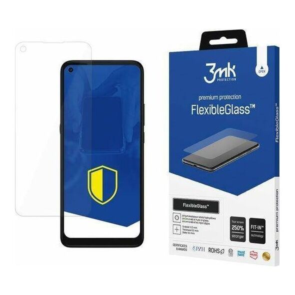 3MK Szkło Hybrydowe MOTOROLA MOTO G9 POWER 3mk Flexible Glass Folia Hybrydowa