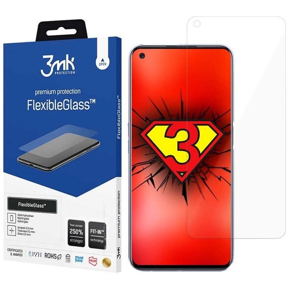 3MK 3mk Szkło hybrydowe ochronne Flexible Glass 7H do Realme GT 5G