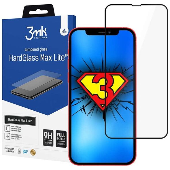 3MK 3MK HG Max Lite iPhone 13 Pro Max 6,7" czarny/black