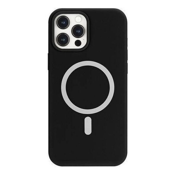 Mercury Mercury MagSafe Silicone iPhone 12 Pro Max 6.7" czarny/black