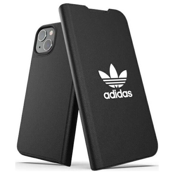Adidas Adidas OR Booklet Case BASIC iPhone 13 6,1" czarno biały/black white 47086