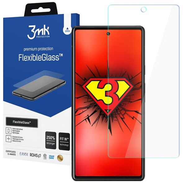3MK 3mk Szkło hybrydowe ochronne Flexible Glass 7H do Google Pixel 6 5G