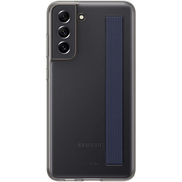 Samsung Samsung Etui Slim Strap Cover do S21FE Dark Gray