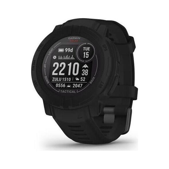 Zegarek sportowy Garmin Instinct 2 Solar Czarny  (010-02627-03)