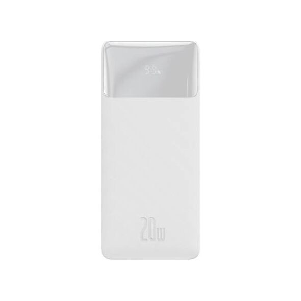 Powerbank Baseus Bipow Digital Display 20W 30000mAh Biały