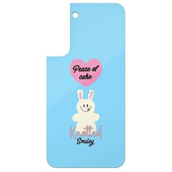 Samsung Wymienna płytka Samsung GP-TOU021AMHLW Knotted do etui Frame Cover dla Galaxy S22