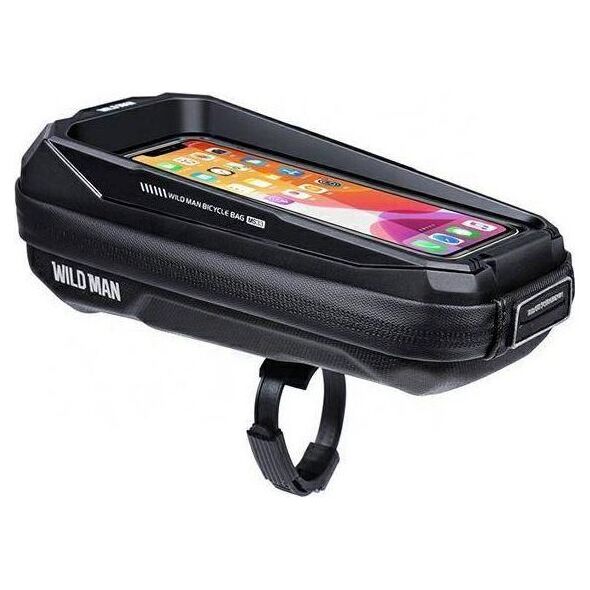WildMan Etui/uchwyt rowerowy WILDMAN MS33 sakwa na ramę czarny/black