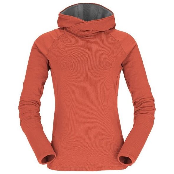 Rab Bluza damska Dihedral Hoody Wmns Red Grapefruit r. XS (QFF-35)
