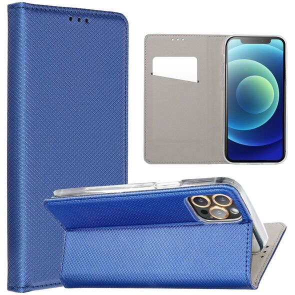 Kabura Smart Case book do SAMSUNG S22 granatowy