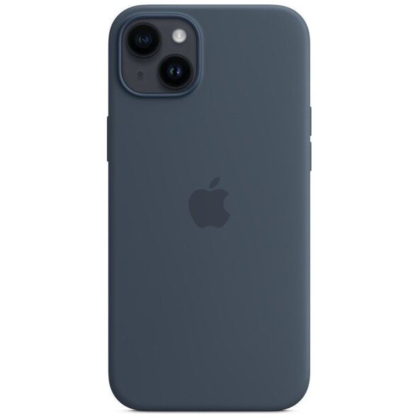 Apple APPLE iPhone 14 Plus Silicone Case with MagSafe - Storm Blue