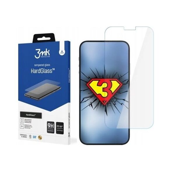 3MK Szkło hartowane 3MK HardGlass Apple iPhone 14/14 Pro