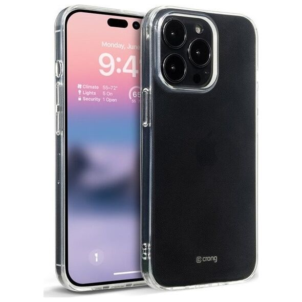 Crong Crong Crystal Slim Cover - Etui iPhone 14 Pro Max (przezroczysty)