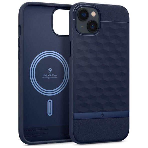 Spigen Spigen Caseology Parallax MAG iPhone 14 Plus 6,7" Magsafe Granatowy/Midnight Blue ACS04928