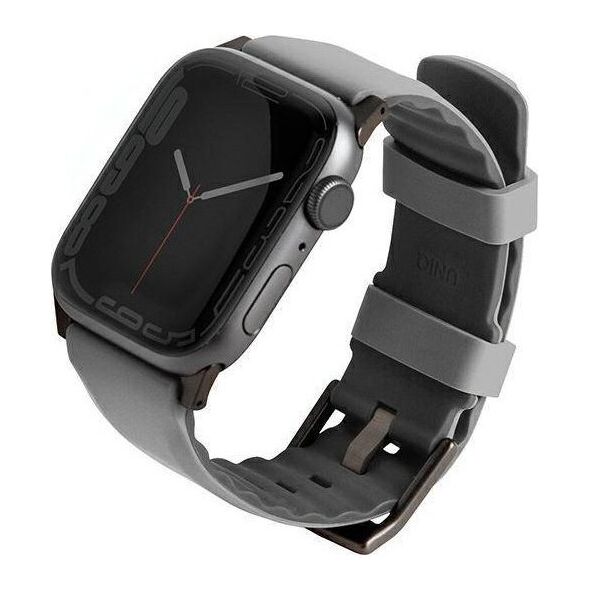 Uniq Pasek UNIQ Linus Apple Watch 4/5/6/7/8/SE 40/41mm Airosoft Silicone szary/chalk grey