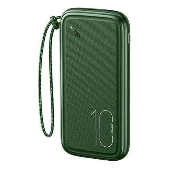 Powerbank Usams Powerbank PB56 10000mAh 2xUSB Zielony