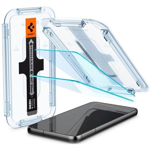 Spigen Spigen Glas.TR EZ Fit - Szkło hartowane 2 szt. do Samsung Galaxy S23+ (Przezroczysty)