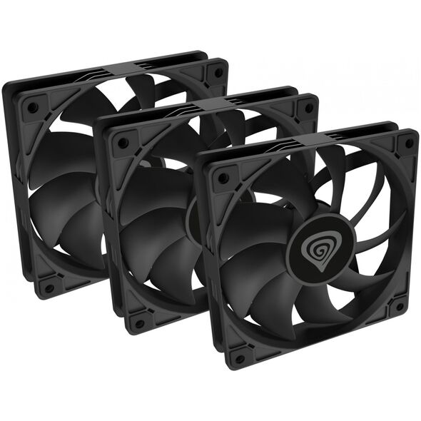 Wentylator Genesis Oxal 120 Czarny 3-pack (NGF-2043)