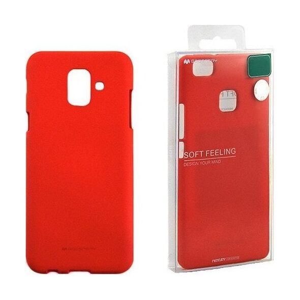 Vega MERCURY SOFT FEELING IPHONE 14 PLUS 6.7'' CZERWONY MAT ETUI NAKŁADKA METAL CASE JELLY>