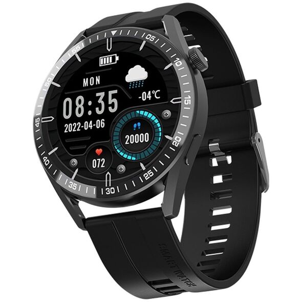 Smartwatch Tracer SM6 Czarny  (TRAFON47133)
