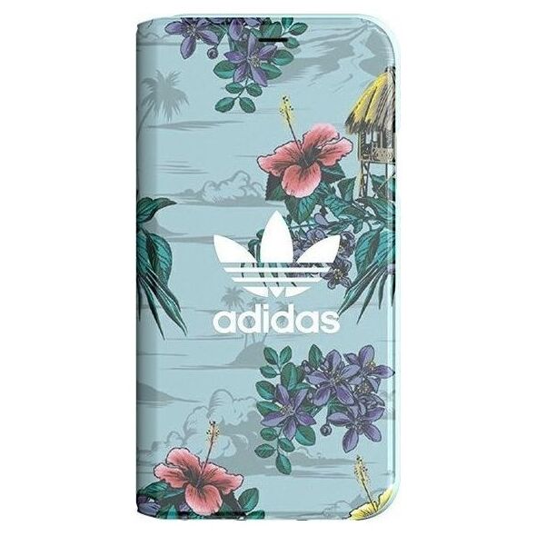 Adidas Adidas Booklet Case Floral iPhone X/XS szary/grey 30927