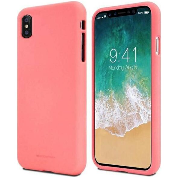DefaultBrand Etui Mercury Soft do Samsung S23 Ultra S918 jasnoróżowy/light pink