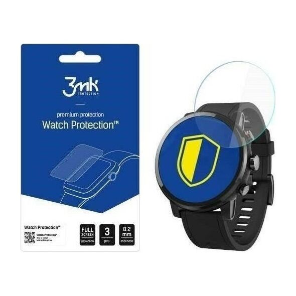 3MK 3MK FOLIA ARC WATCH XIAOMI AMAZFIT STRATOS PLUS FOLIA FULLSCREEN
