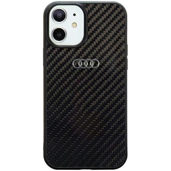 Audi Audi Carbon Fiber iPhone 11 / Xr 6.1" czarny/black hardcase AU-TPUPCIP11-R8/D2-BK