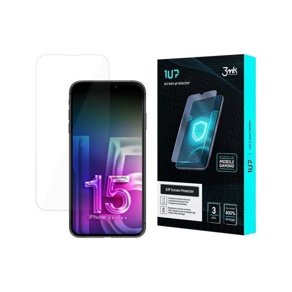 3MK Folia 1UP iPhone 15 Plus 6.7" Folia Gaming 3 szt.