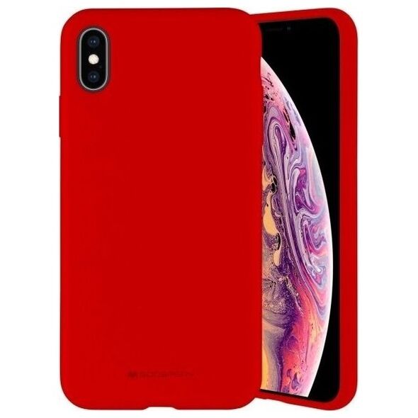 Mercury MERCURY SILICONE CASE IPHONE 15 PRO (6.1), RED / CZERWONY