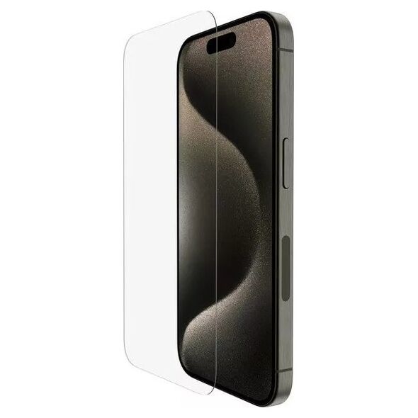 Belkin Szkło ochronne ScreenForce Tempered glass iPhone 15 Pro