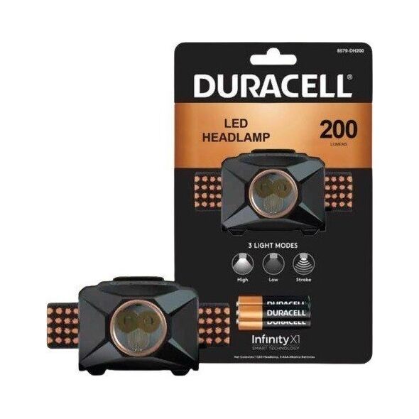 Latarka czołowa Duracell Latarka czołowa 200 LM