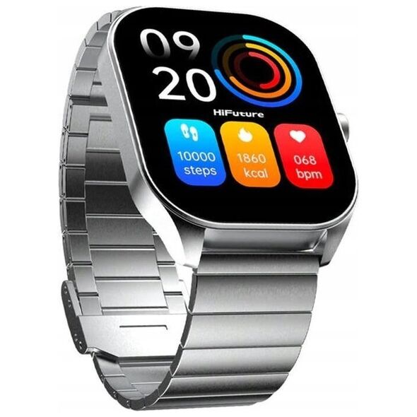 Smartwatch HiFuture Apex Srebrny  (FutureFit APEX Silver)