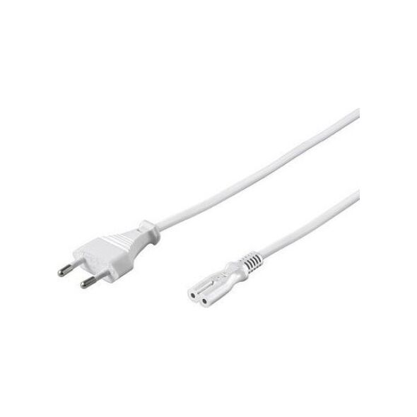 PremiumCord PREMIUMCORD Kabel síťový 230V k magnetofonu 3m bílý
