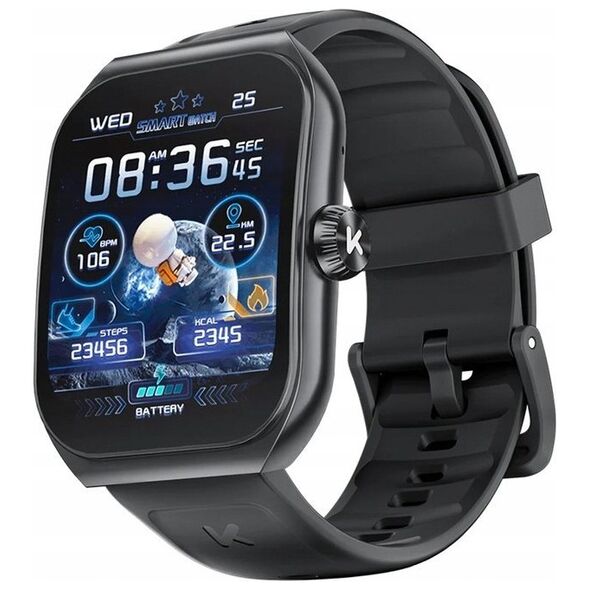 Smartwatch Kumi KU7 Czarny  (KU-KU7/BK)