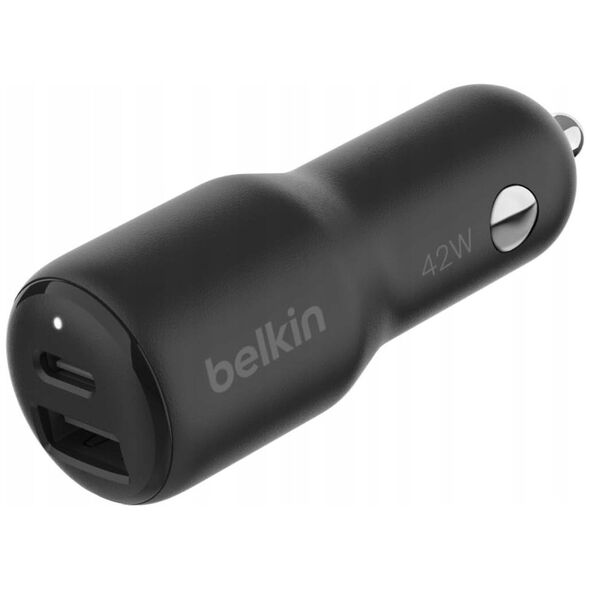 Ładowarka Belkin Belkin BOOST Charge 42W Dual Car Charger PD/PPS Tech. CCB005btBK