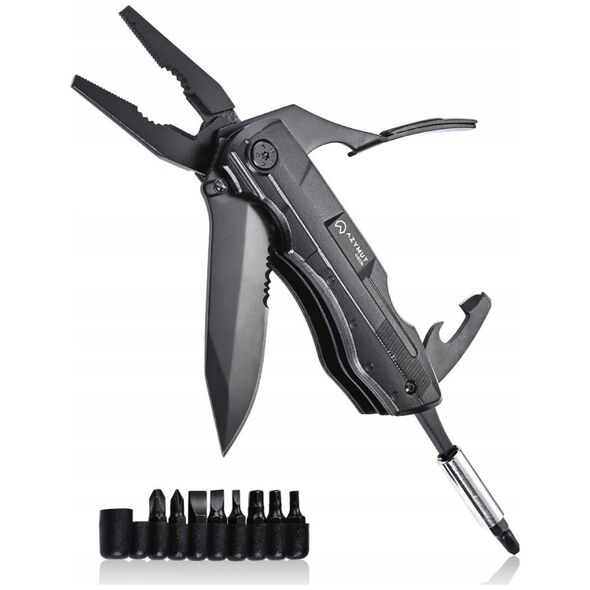 Azymut Multitool AZYMUT Gron - 11 narzędzi + 9 bitów + kabura (H-P224052)