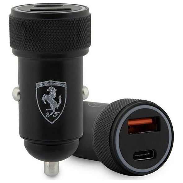 Ładowarka Ferrari Ferrari ładowarka sam. FECCMENK PD-QC 3.0 20W Fast Charge czarny/black