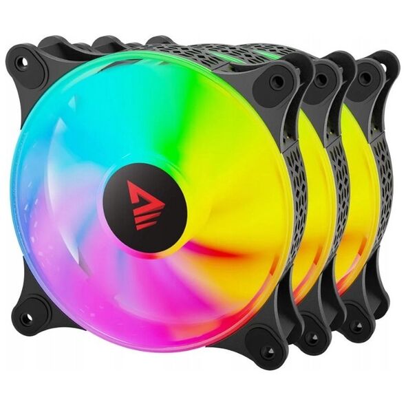 Wentylator Savio BLAST 120mm ARGB 3-pack