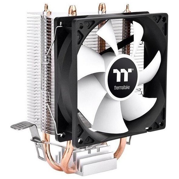 Chłodzenie CPU Thermaltake Thermaltake Contac 9 SE Procesor Chłodnica powietrza 9,2 cm Czarny, Biały