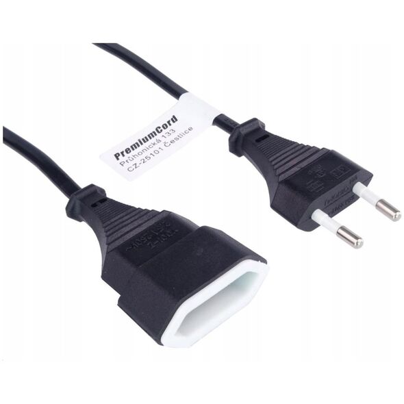 PremiumCord PREMIUMCORD Kabel napájecí 230V/2,5A 2m
