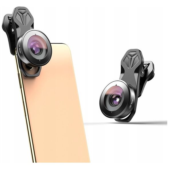 Apexel Obiektyw Soczewka Rybie Oko / Fisheye 195° Hd Do Telefonu / Smartfona / Apl-hb195 Fisheye